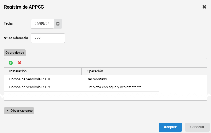 registros appcc 14
