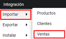 salidas producto 22