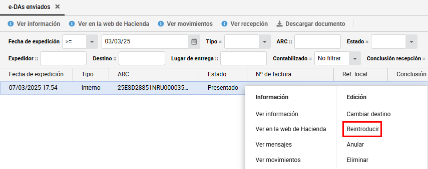 cambio tipo 01