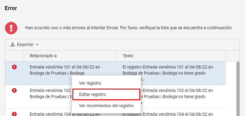 rvc solucion errores 02