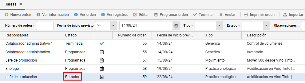 proceso orden 09