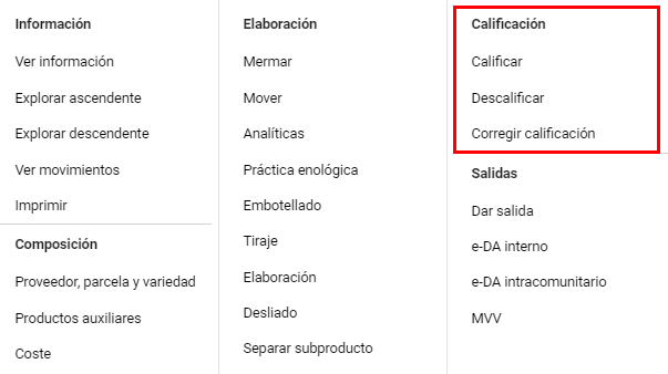 asignar calificacion 01